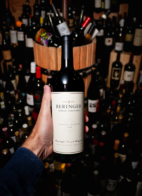 2018 Beringer Vineyards Cabernet Sauvignon Bancroft Ranch Vineyard Howell Mountain Napa Valley