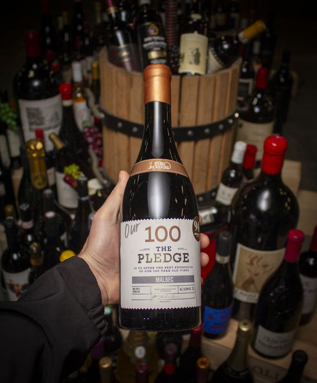 2019 Mendoza Vineyards Malbec The Pledge 100 Mendoza