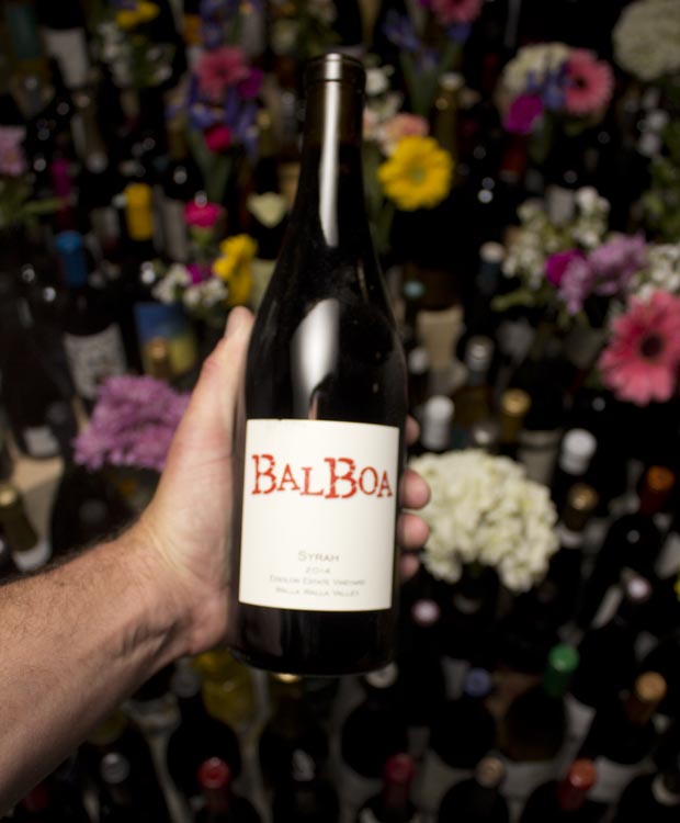 2014 Balboa Syrah Eidolon Estate Vineyard