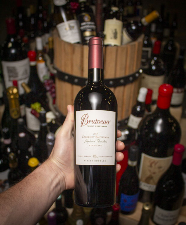 2017 Brutocao Family Vineyards Cabernet Sauvignon Estate Hopland Ranches Mendocino