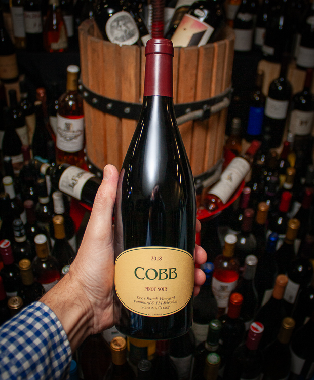 2018 Cobb Pinot Noir Doc's Ranch Vineyard Pommard & 114 Selection Sonoma Coast