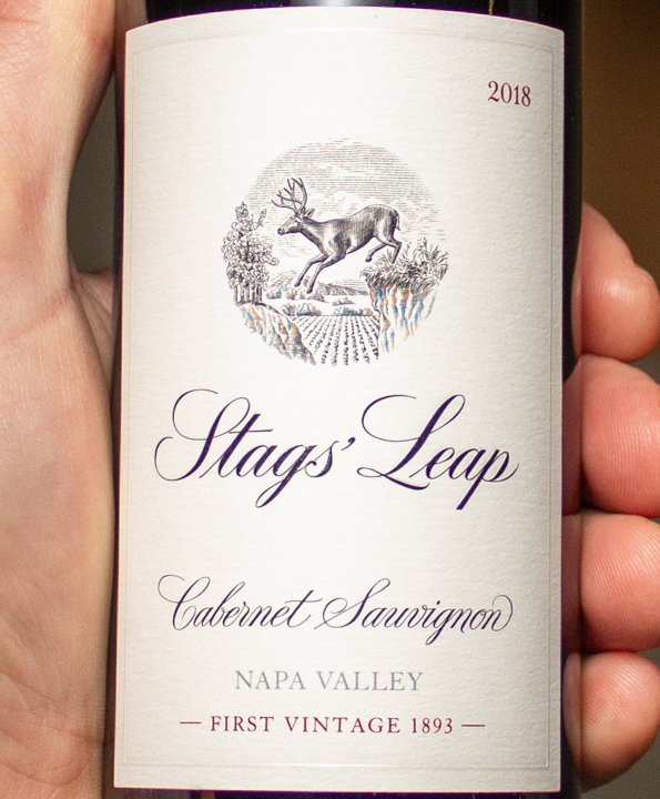 Last Bottle Stags' Leap Winery Sauvignon Napa Valley 2018