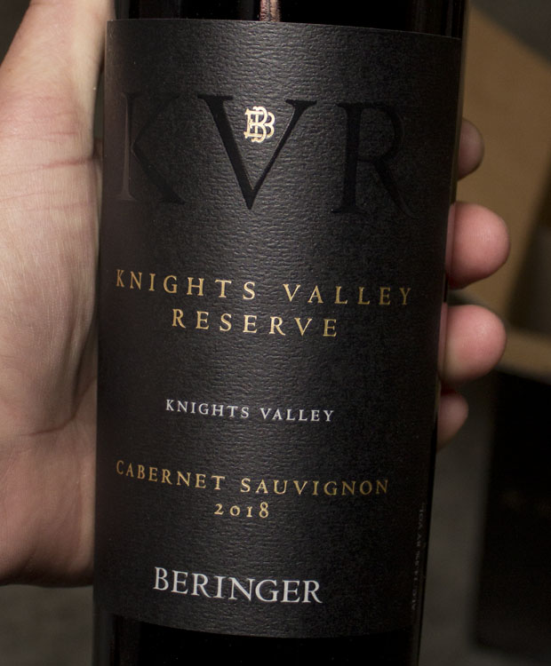 Last Bottle Beringer Sauvignon Knights Valley Reserve