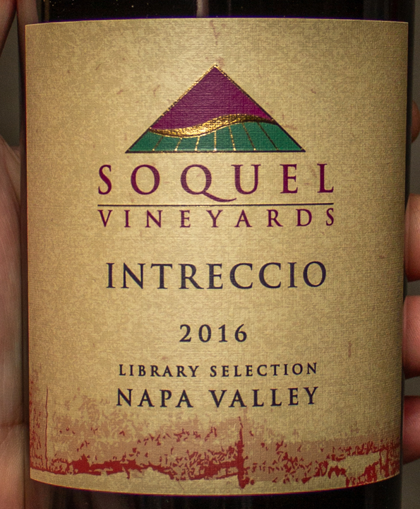 Last Bottle Soquel Vineyards Bordeaux Blend Intreccio Napa Valley 2016