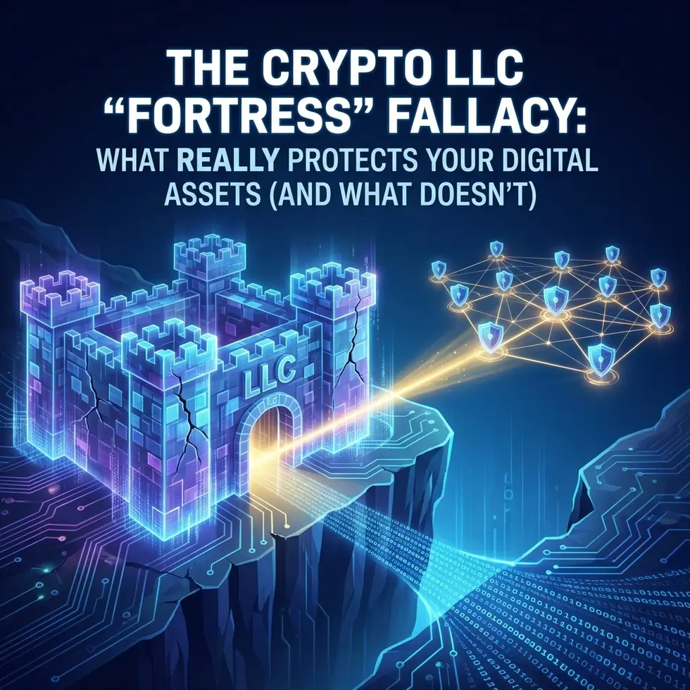 Crypto LLC Asset Protection: What Really Works vs Marketing Myths