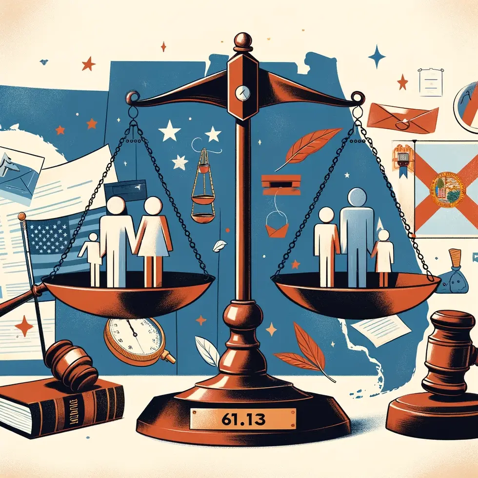 Florida Statute §61.13 TimeSharing & Child Custody Florida Divorce