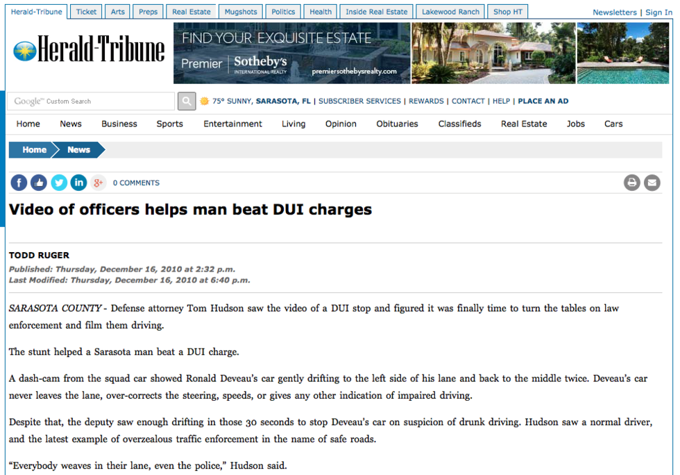 Sarasota Herald Tribue