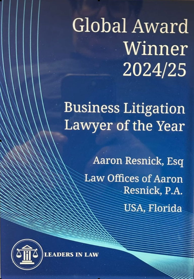 Leaders in Law Award USA Florida