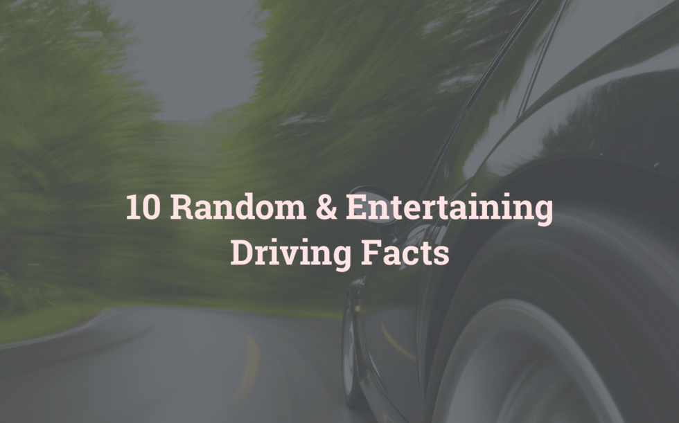 10 Random & Entertaining Driving Facts Marin, Barrett, and Murphy Law Firm