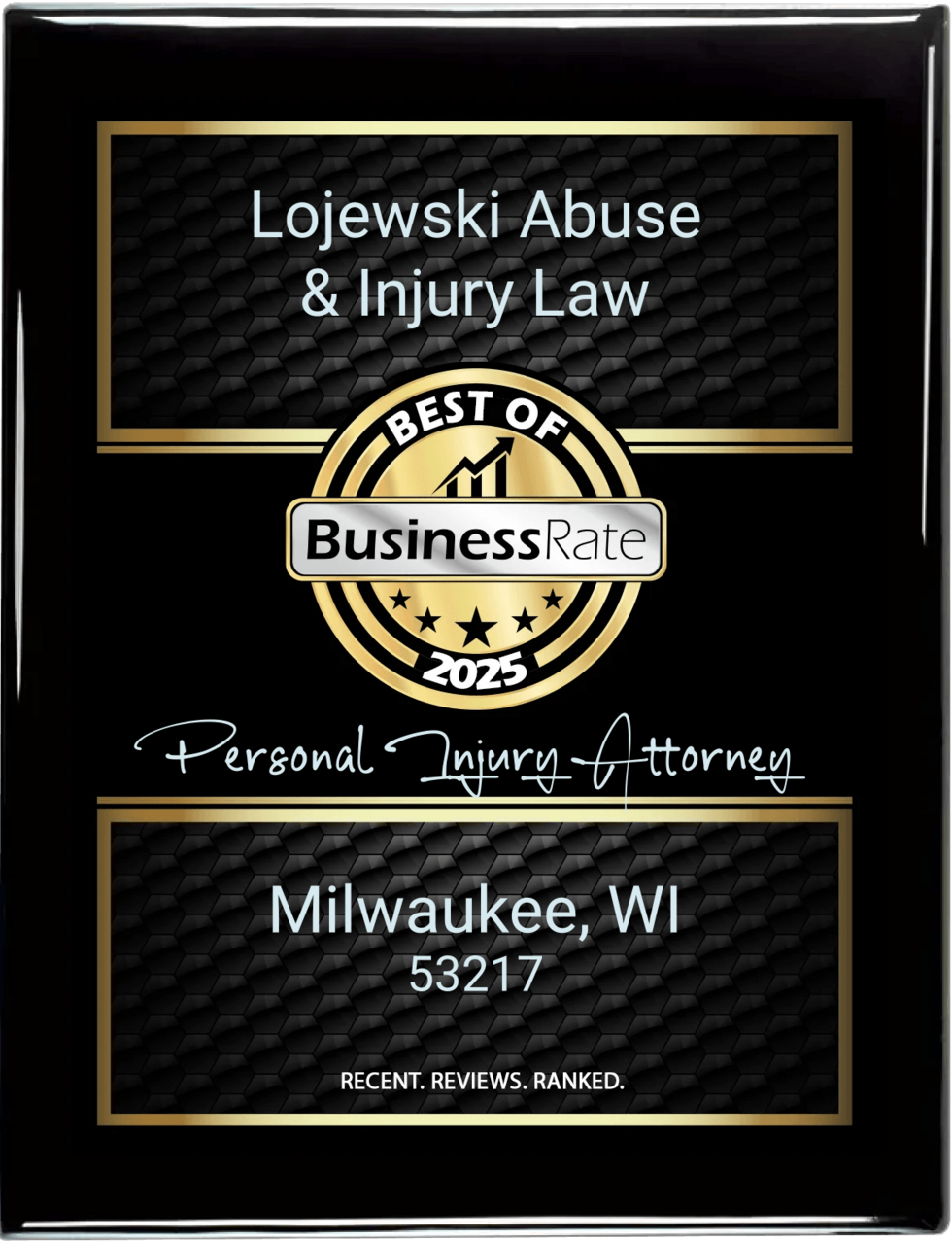 Pat Lojewski Lojewski Abuse & Injury Law Named #1 in Milwaukee