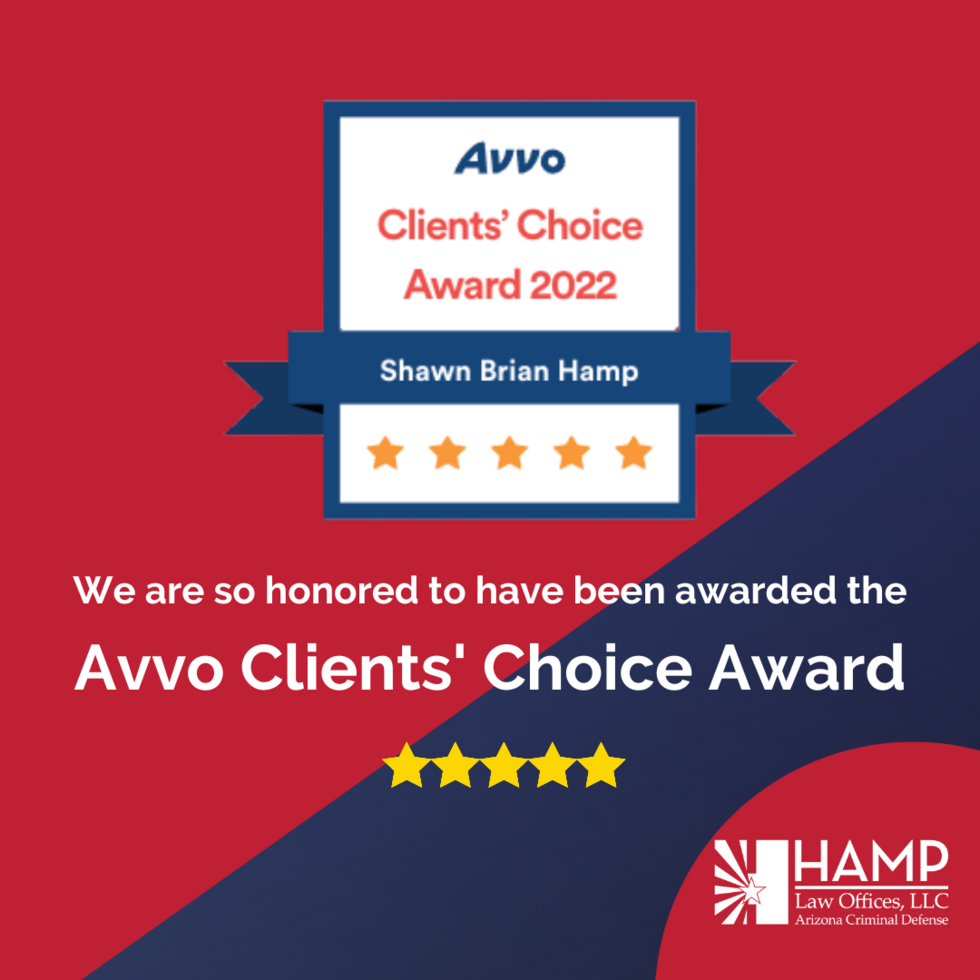 Congratulations to Attorney Shawn B. Hamp the recipient of the Avvo