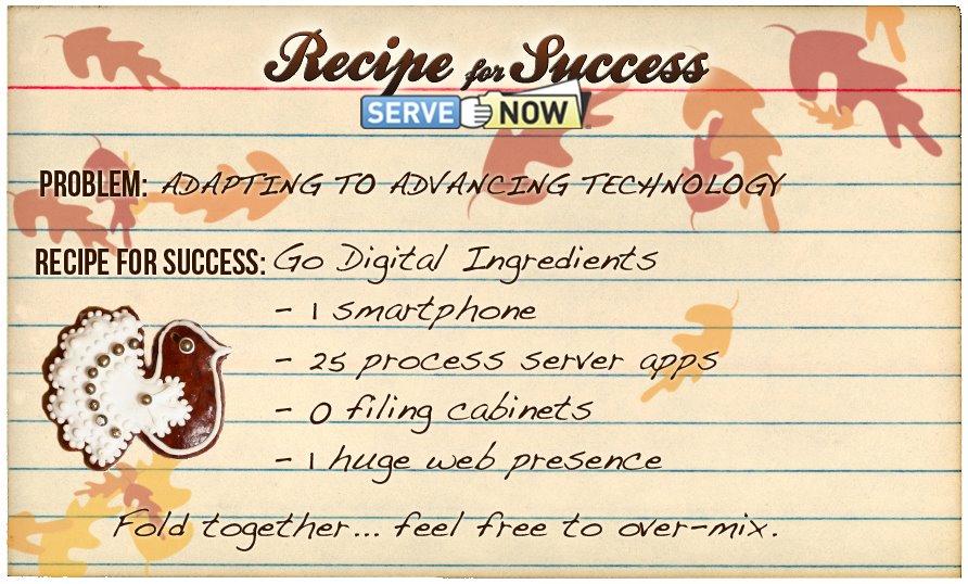 Recipes for Process Serving Success