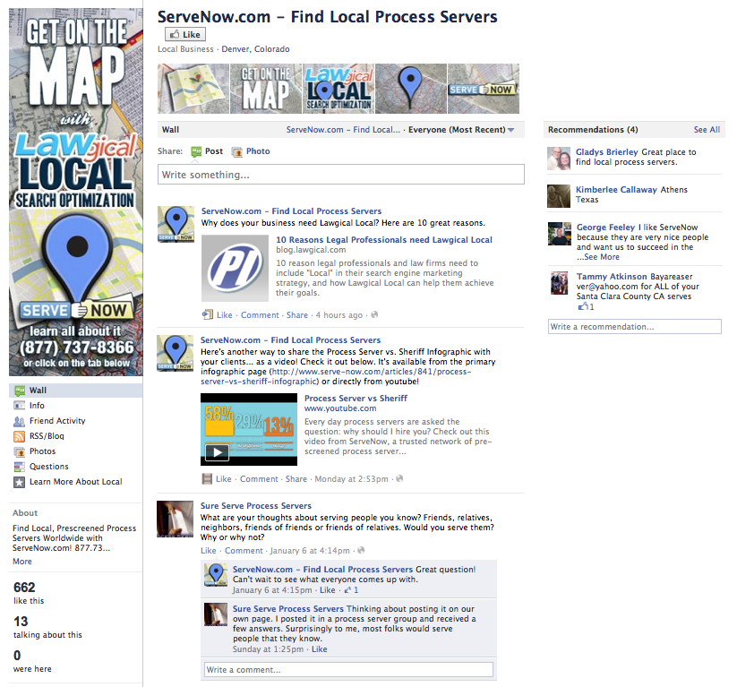 ServeNow Local Search ServeNow Local Search