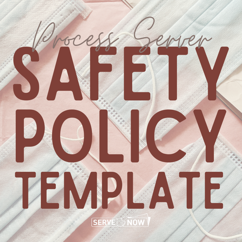 Safety Policy Template