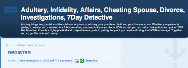 Top Investigation Blogs 7 Day Detective