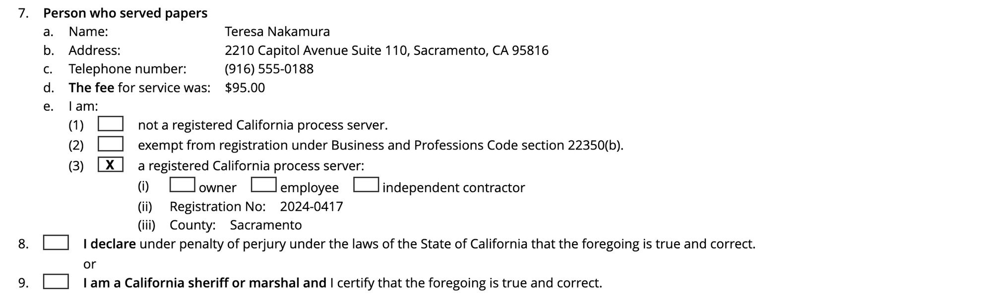 Registration on the proof - SPARE Act Registration on the proof - SPARE Act