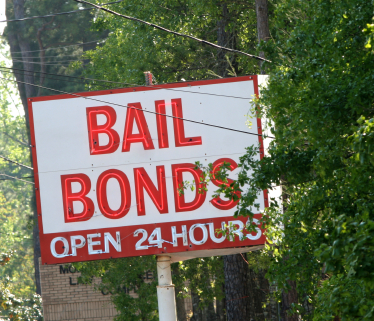 bail bonds sign