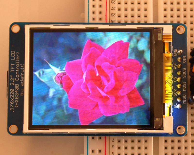 Overview | 2.2" TFT Display | Adafruit Learning System