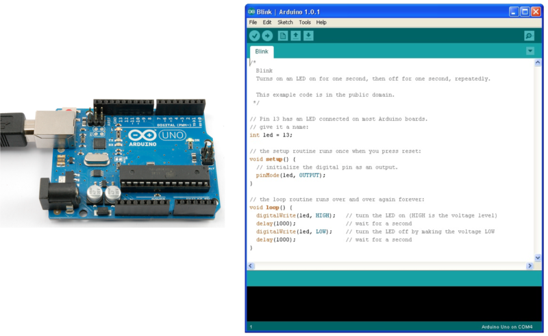 Loading the 'Blink' Example | Arduino Lesson 1. Blink | Adafruit ...