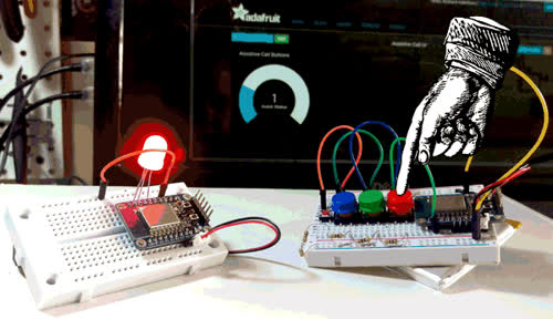 Remote Control with the Huzzah + Adafruit.io