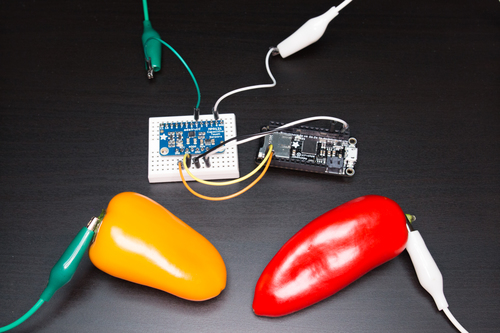 CircuitPython Hardware: MPR121 Capacitive Touch Breakout