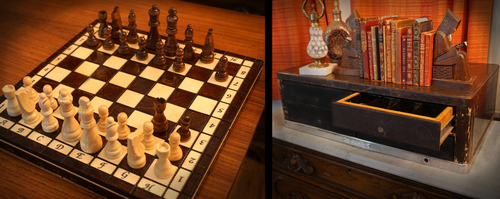 Mystery Box: Remote Chess Board Puzzle Lock