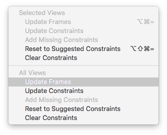 Resolve Auto Layout Issues