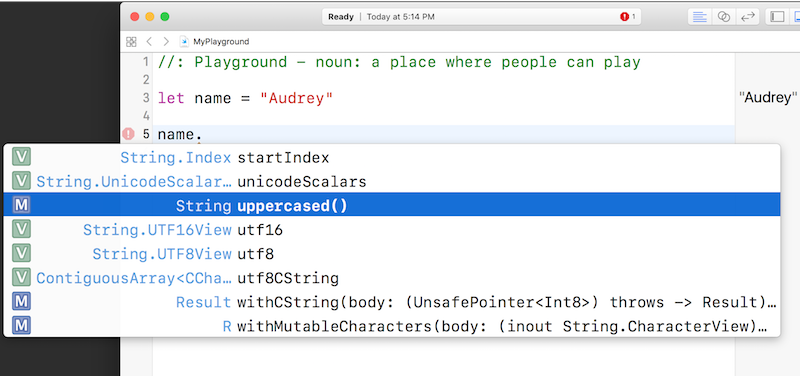 Autocomplete scrolling