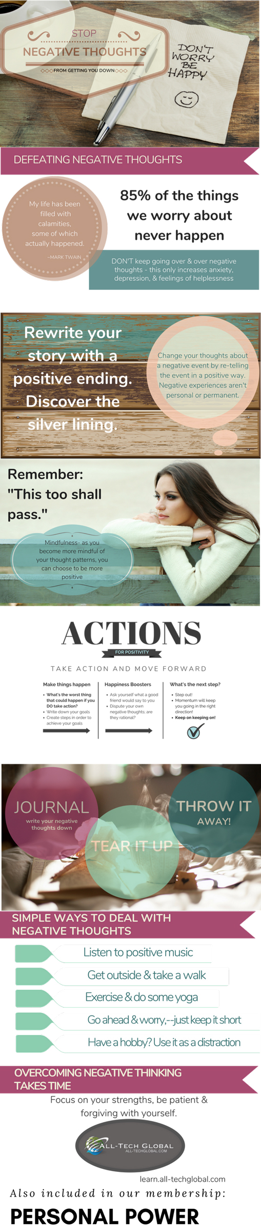 How To Stop Negative Thoughts From Getting You Down