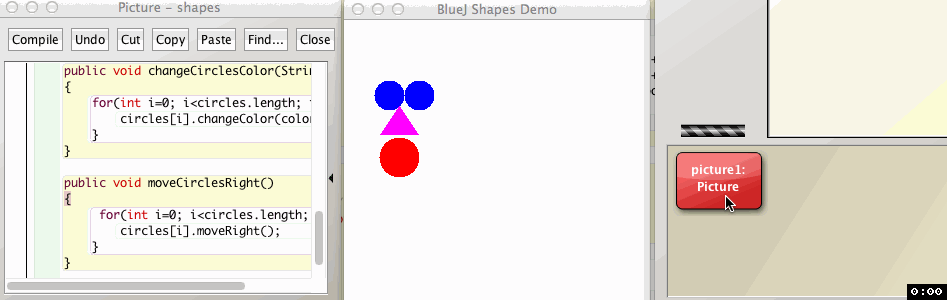 moving circles