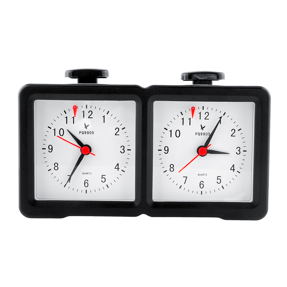 Master Tournament Analog Competition Pro Chess Set Game Timer Clock