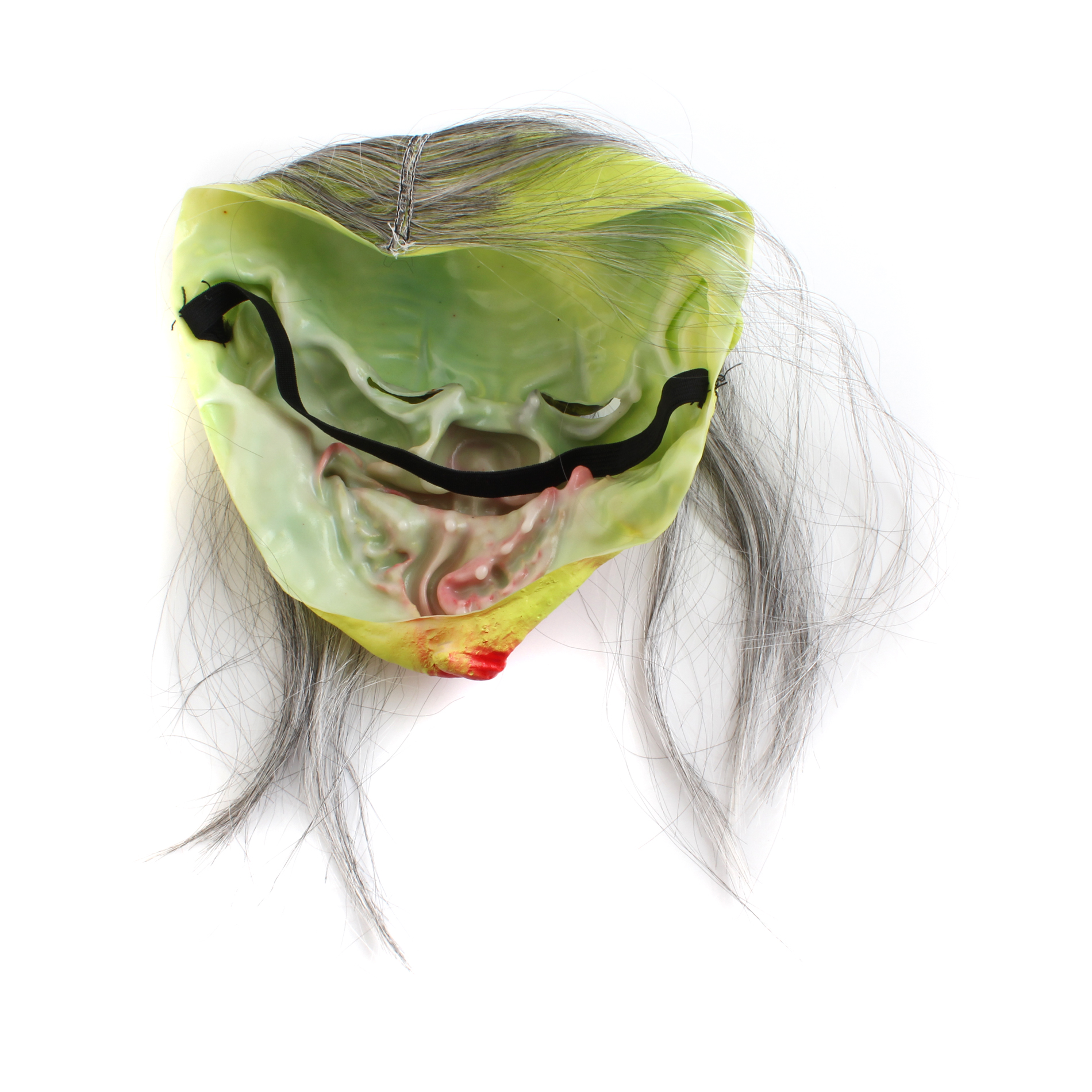 Green CLOWN COSTUME MASK Latex Horror Halloween Party Fancy Dress