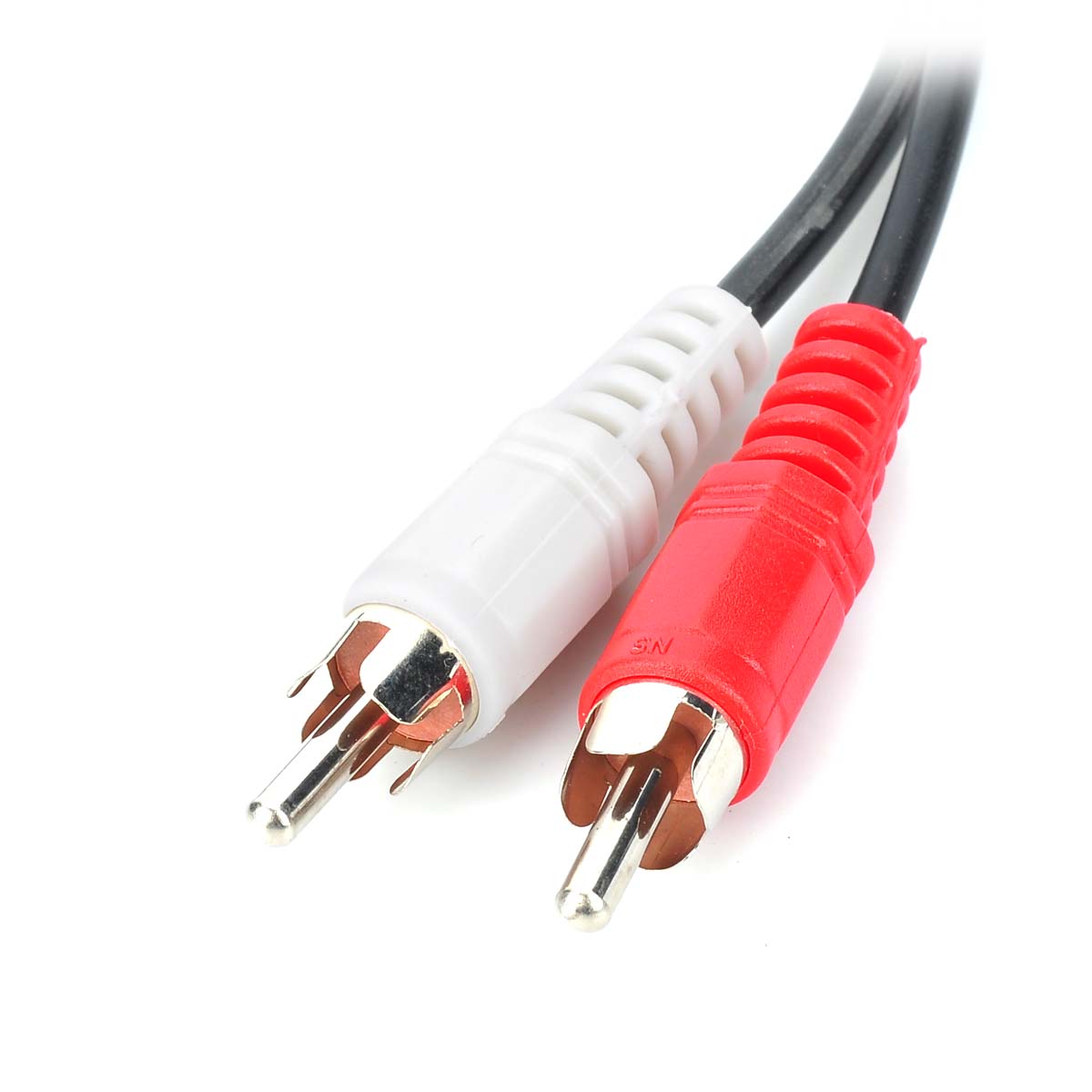 3.5mm 2-RCA Male to Female Plug Audio Headphone Jack Converter Adapter Cable | eBay