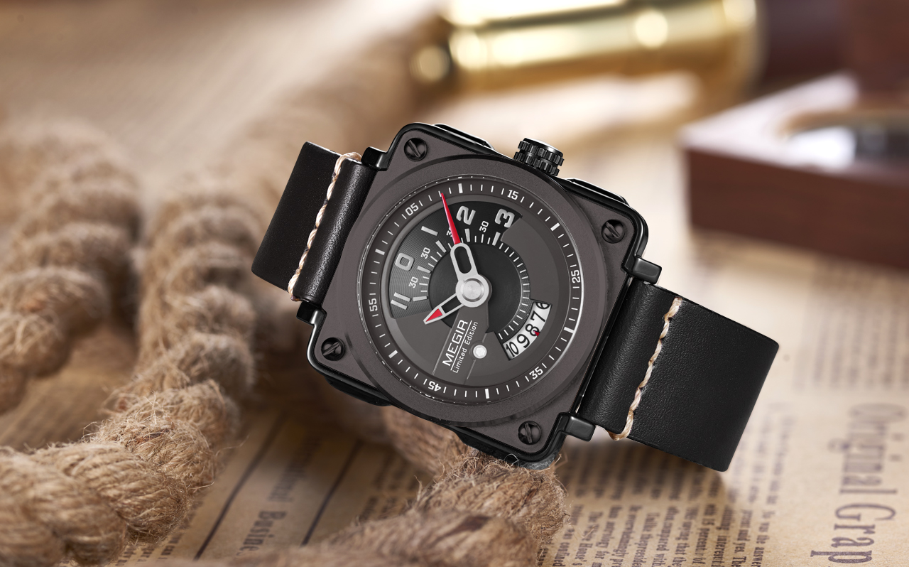 analog tactical watch