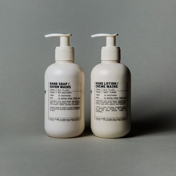 hand soap + hand lotion