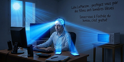 Lumière bleue, une future affaire délicate…