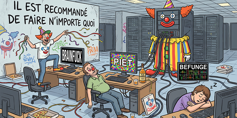 Des langages complètement fous