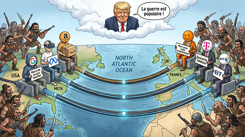 Câbles optiques sous-marins : l’inconscience des acteurs