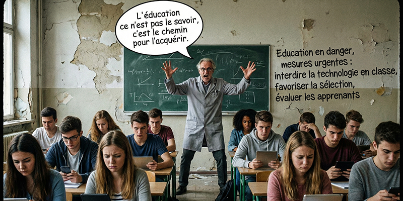 Technologie : le massacre de l’éducation