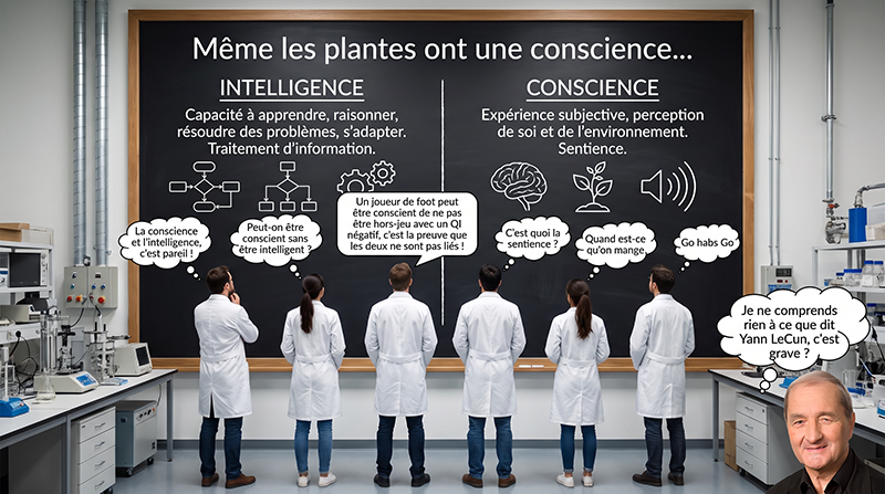 Intelligence et conscience, ne pas confondre