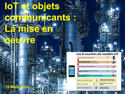 IoT et objets communicants : Séminaire 2 - Jour 1