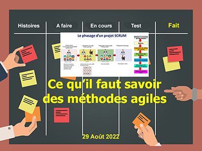 Méthodes et bonnes pratiques de la gestion de projet agile - Séminaire 4 - Jour 1