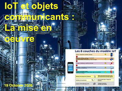 IoT, Session 2, Jour 1, 19 et 20 octobre 2026