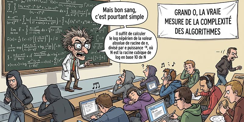 Le "Grand O" et la complexité des algorithmes