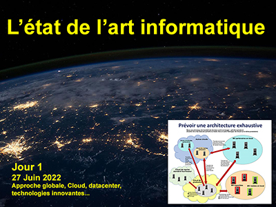 Etat de l'art informatique - Jour 1 - 27 Juin 2022
