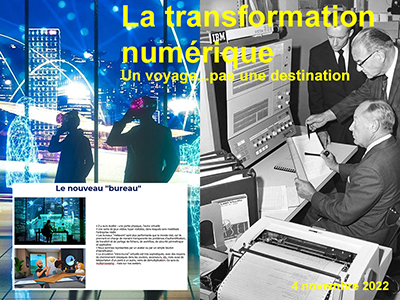 La transformation numérique - Séminaire 5 - Jour 2