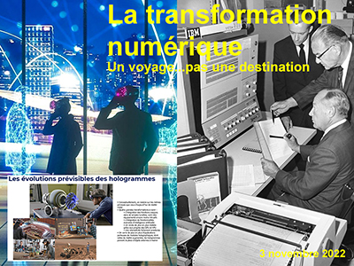 La transformation numérique - Séminaire 5 - Jour 1