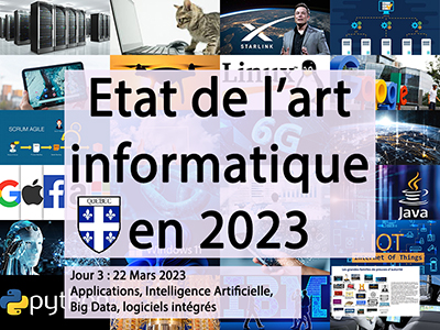 Etat de l'art informatique - Spécial Québec - 22 Mars 2023