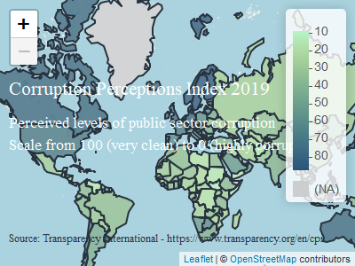 map-corruption-perceptions-index-2019