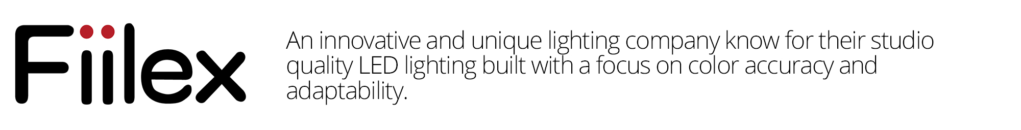 Rent Fiilex LED lighting at LensProToGo
